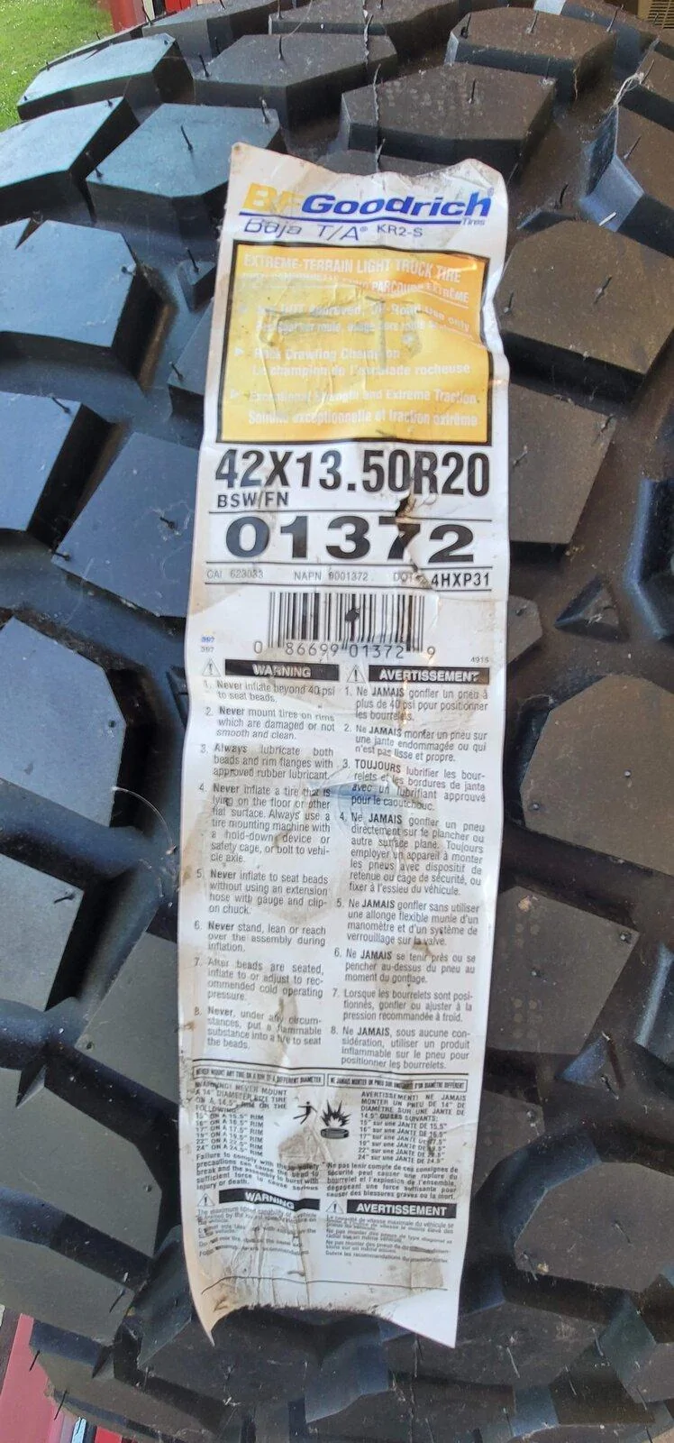 Jeep Gladiator BFG K02 vs. DuraTrac for mostly street use 20210625_164918
