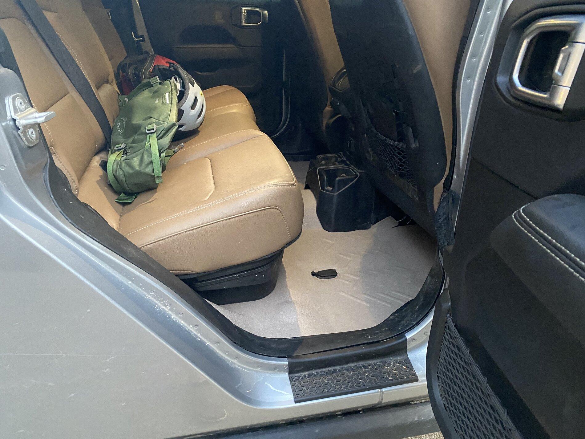 Jeep Gladiator Anyone remove the carpet? F09420F4-6FB7-4D8C-923F-792EE1B17BE2