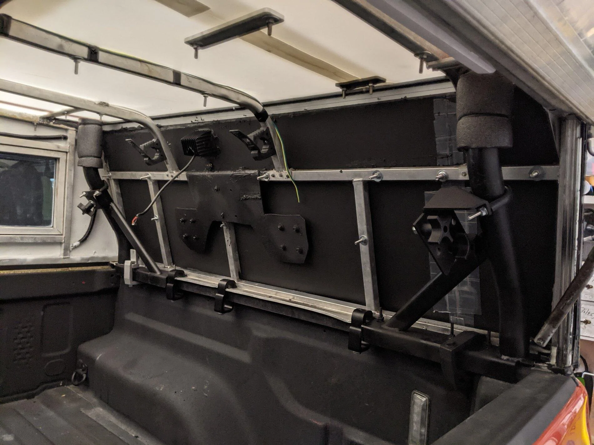 Jeep Gladiator Operation  "Cheap topper": Warning... this is in process... PXL_20210626_183346025