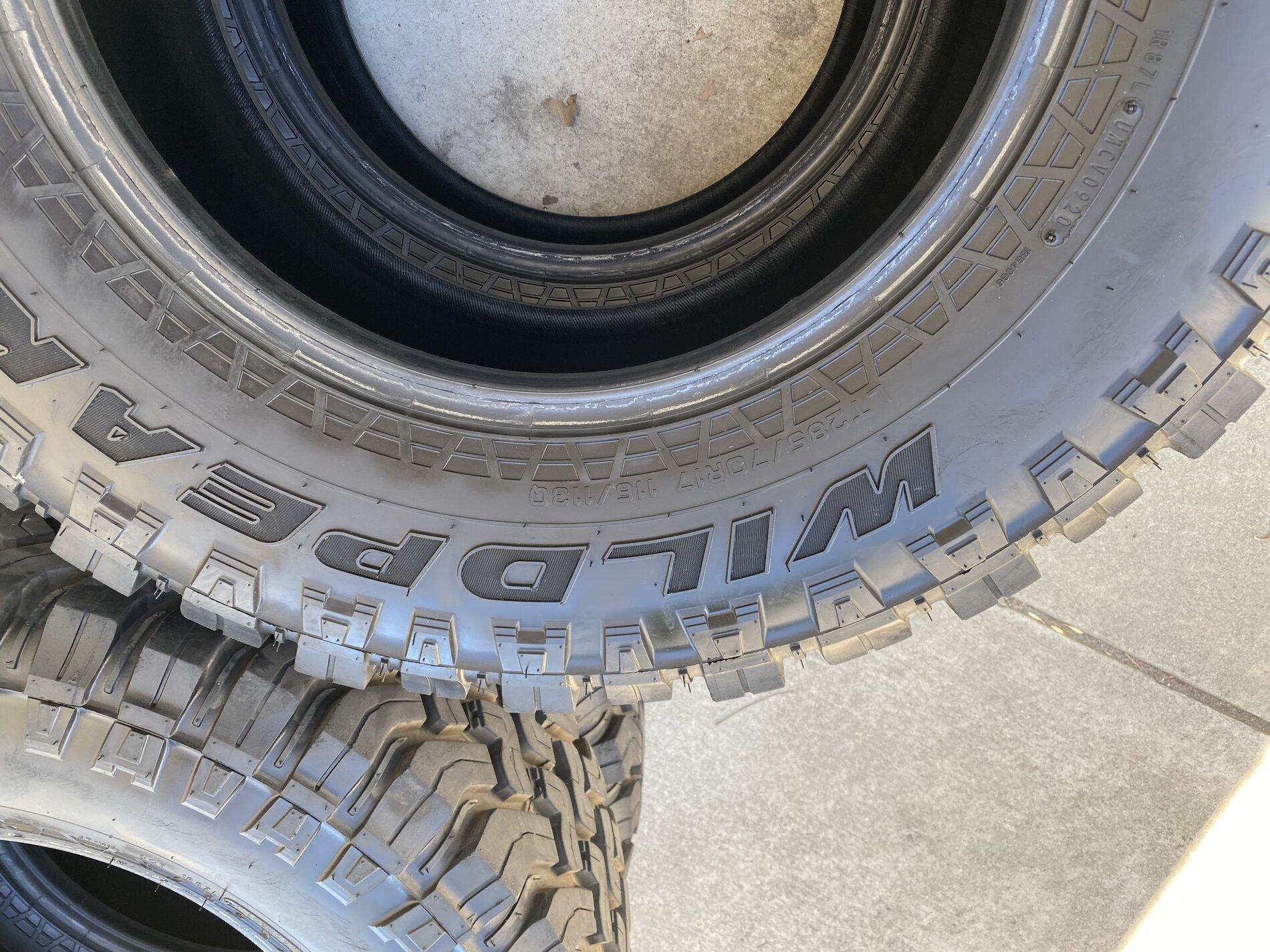 Jeep Gladiator Falken wildpeak MT’s, 285/70r17 91A71784-8DCB-410A-BC3F-F6E7C7DD6DE4