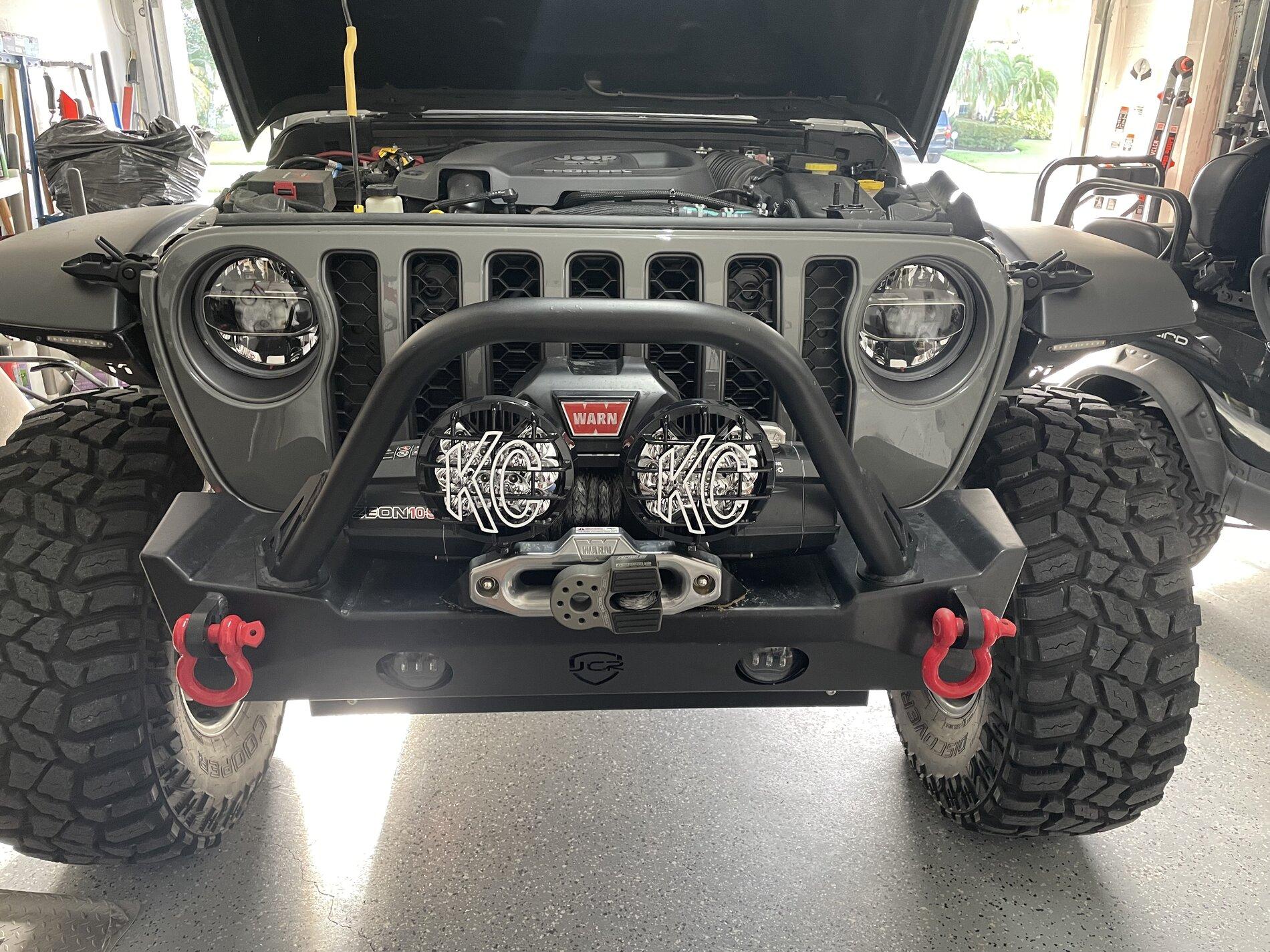 Jeep Gladiator Do not get a mount on top winch bumper 30B33A0C-908B-4D0E-902A-296AAD9CA615