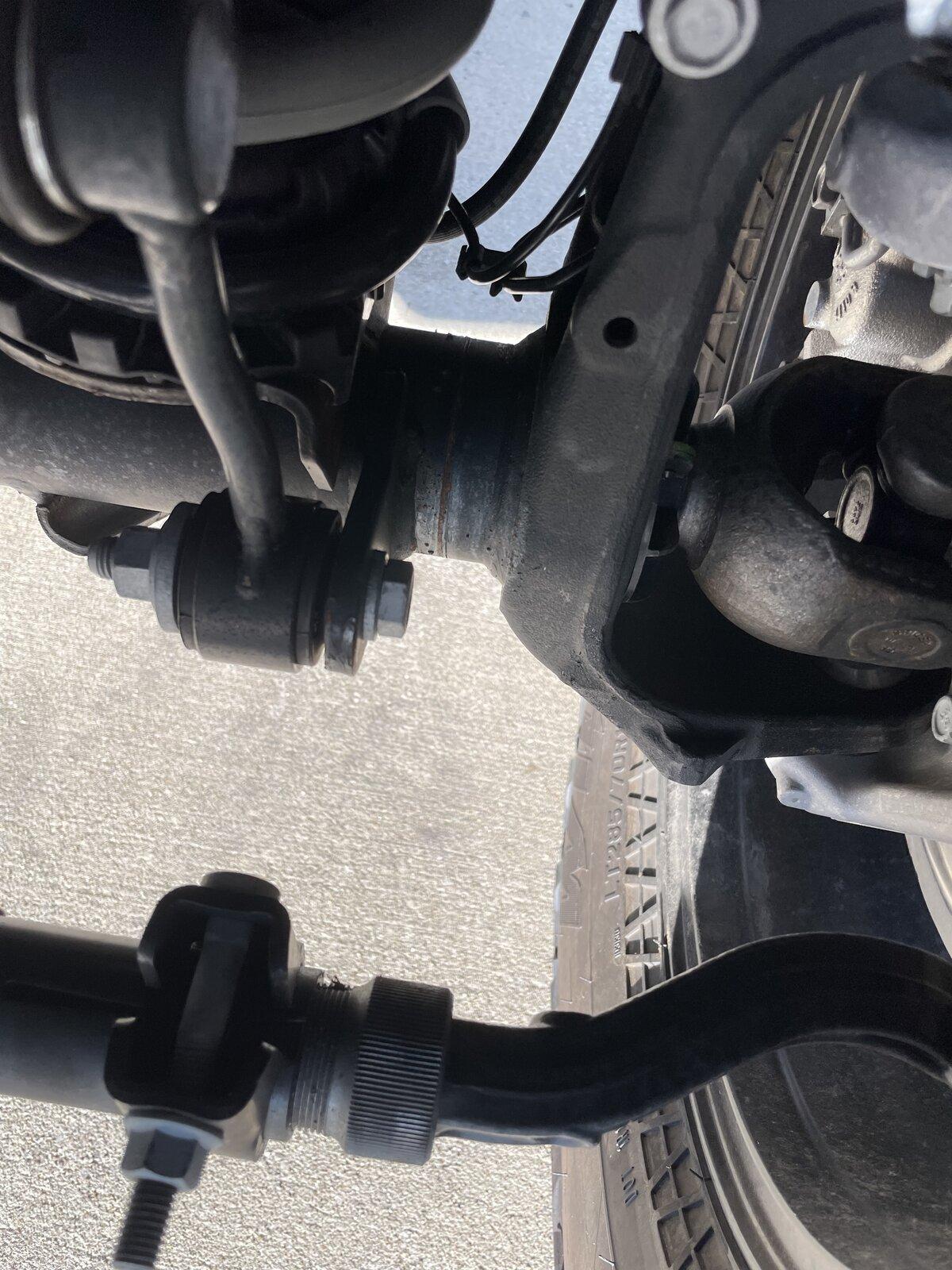 Jeep Gladiator Scoring on front axle E3410DD5-E8C8-4BA6-B561-510DD1429005