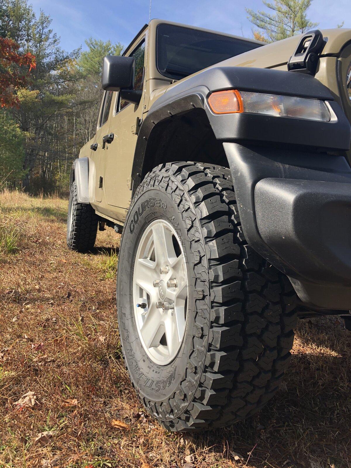Jeep Gladiator Bigger Tires on Stock Wheels C00BF436-BFE2-4CF3-845F-198C70B42980