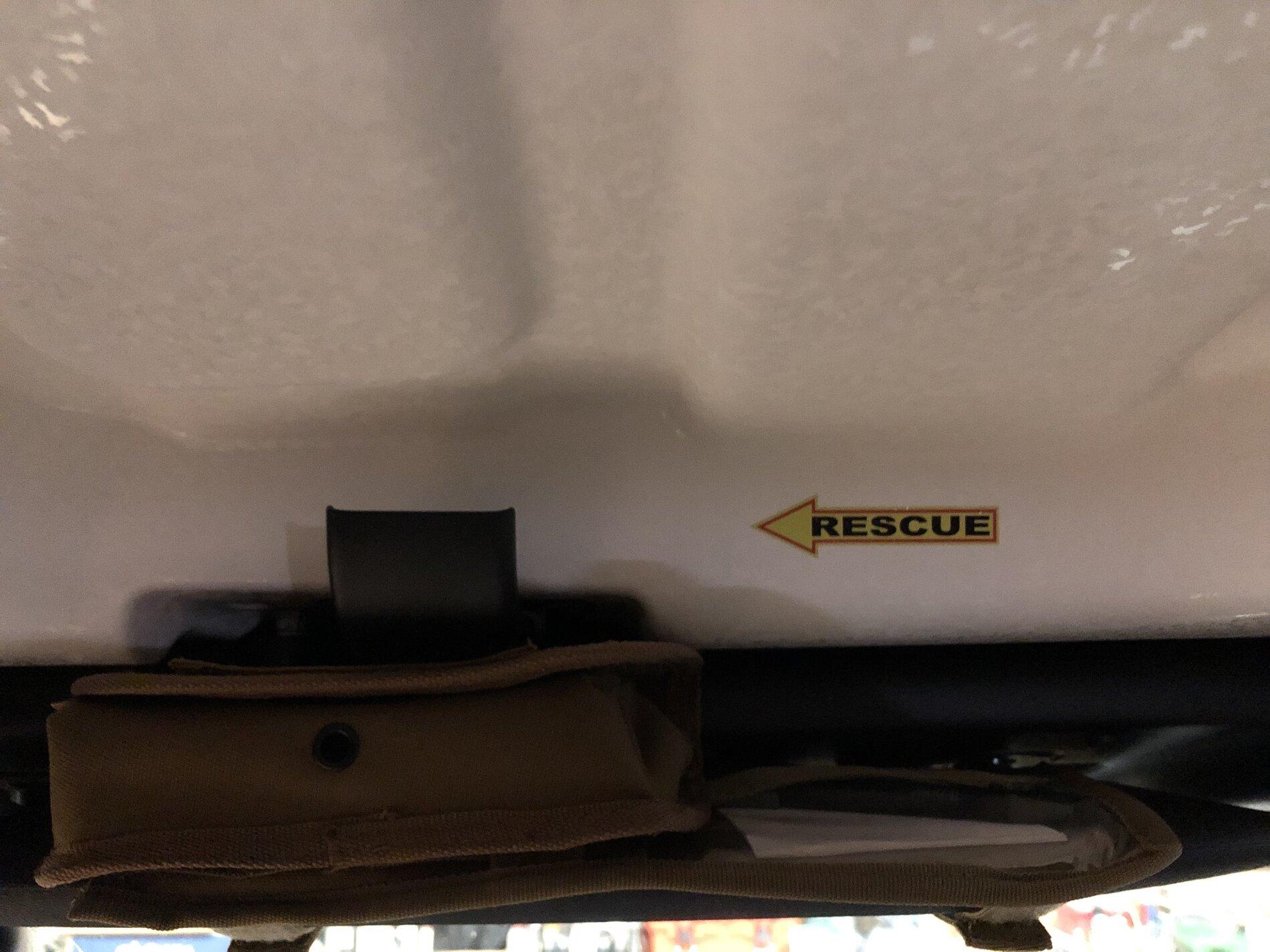 Jeep Gladiator Opinions on putting stickers on the inside roof of your freedom panels? 1858CA8F-F4E2-47D2-A909-EFF4F863B02C