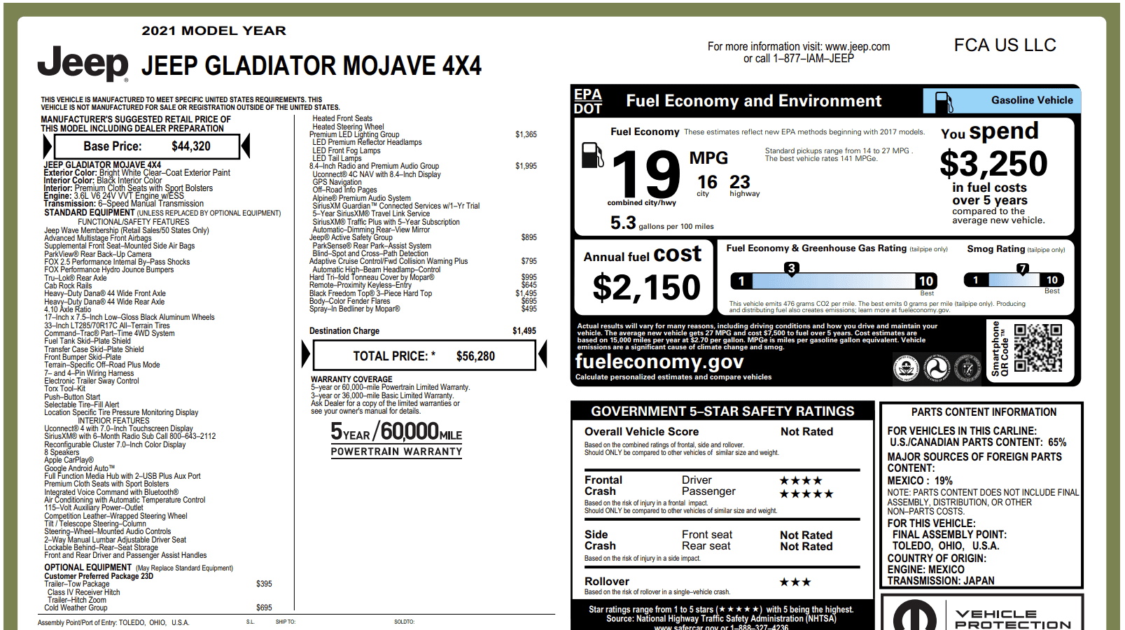 Jeep Gladiator Dealers in VA offering 5%+ off invoice? 1624884738507