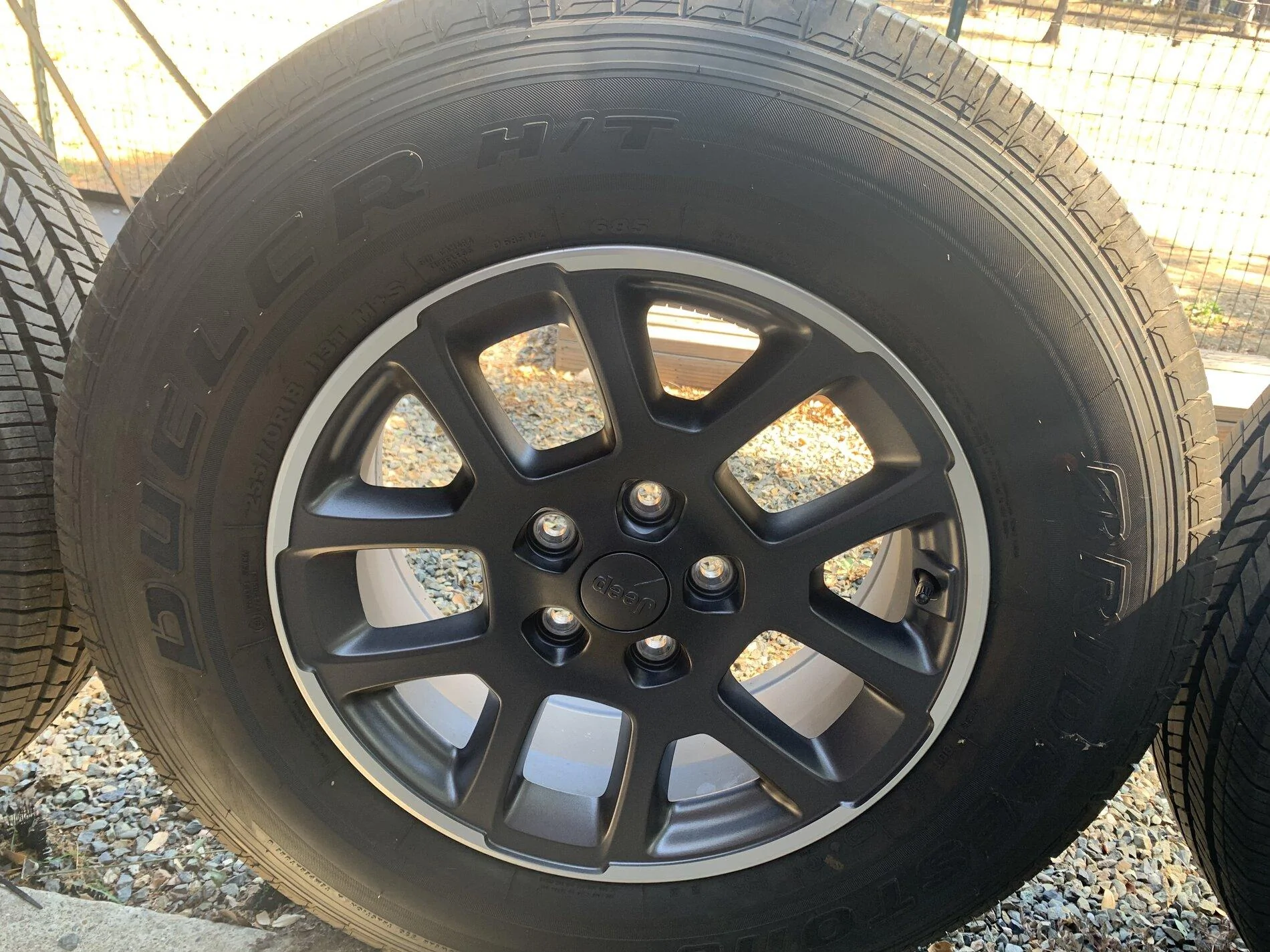 Jeep Gladiator Factory overland wheels and tires 829C7CFC-A1C7-4939-B957-1F0EFF113120