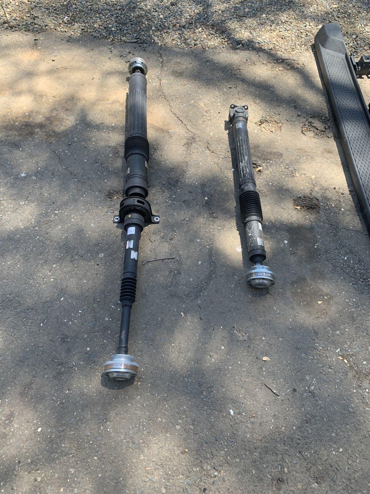 Jeep Gladiator Stock overland driveshafts EA901144-5433-4C68-946D-73346C183AD4