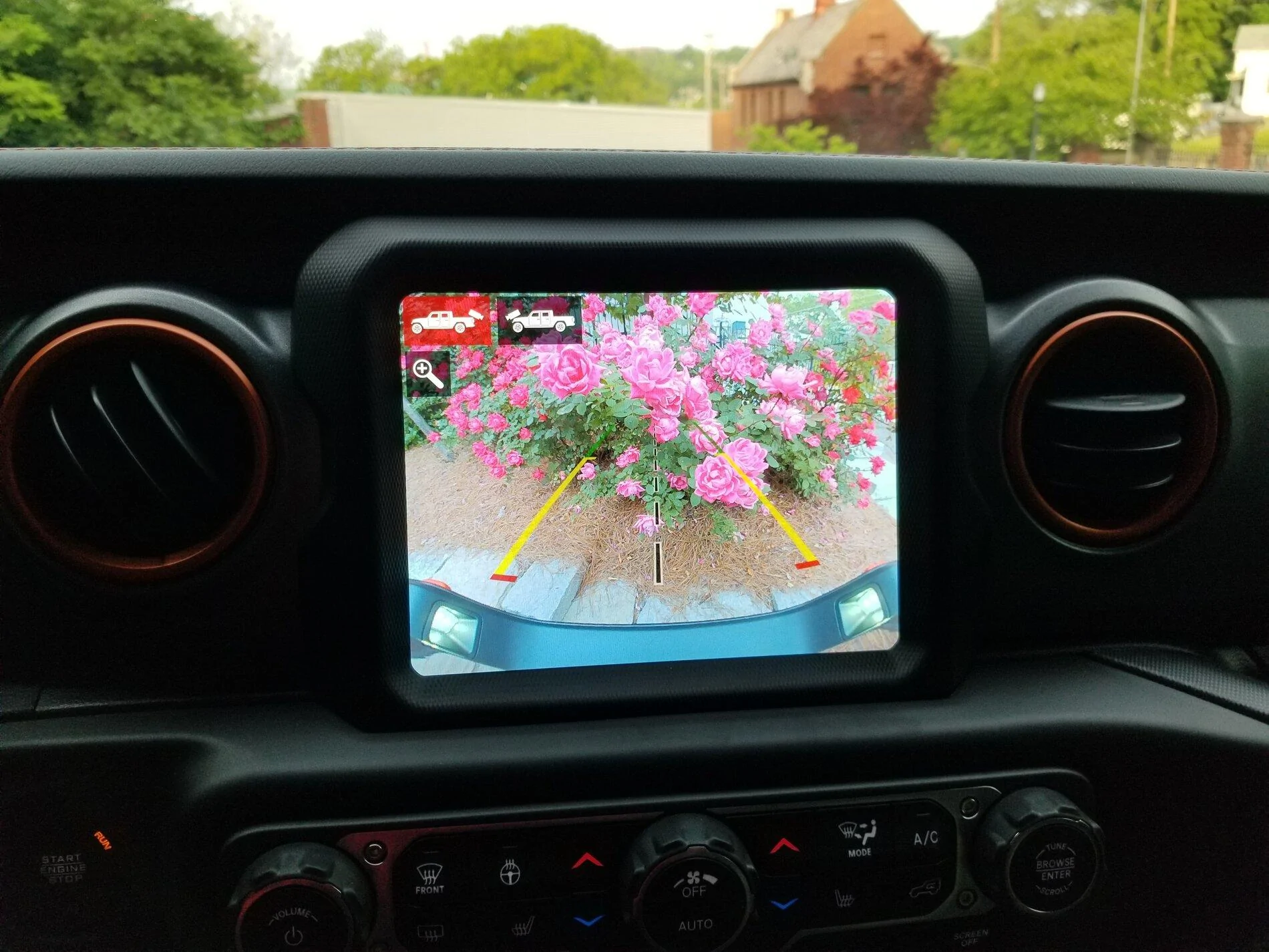 Jeep Gladiator Backup camera photography 20210524_072604