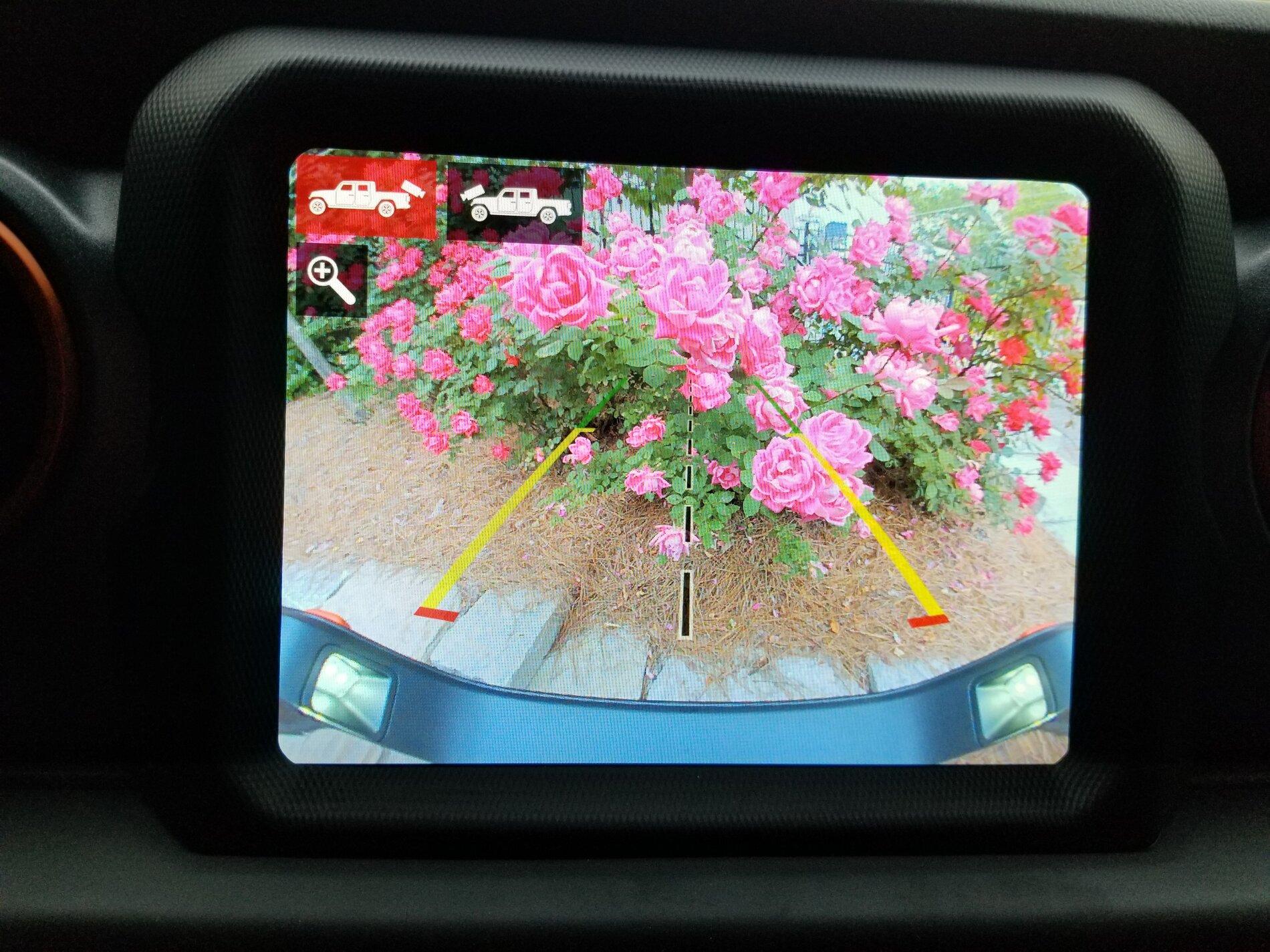 Jeep Gladiator Backup camera photography 20210524_072616