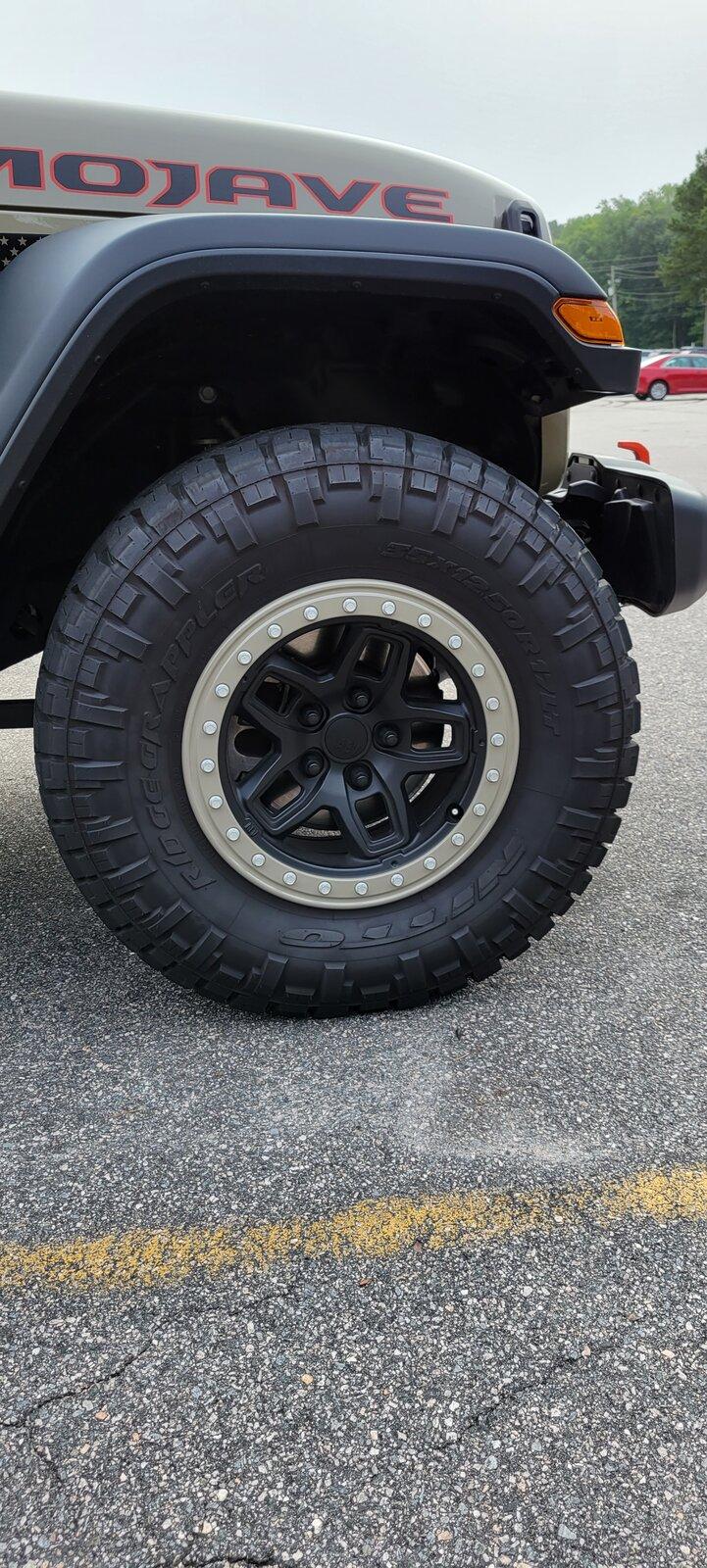 Jeep Gladiator AEV Borah Wheels on your Gladiator? 20210629_081249