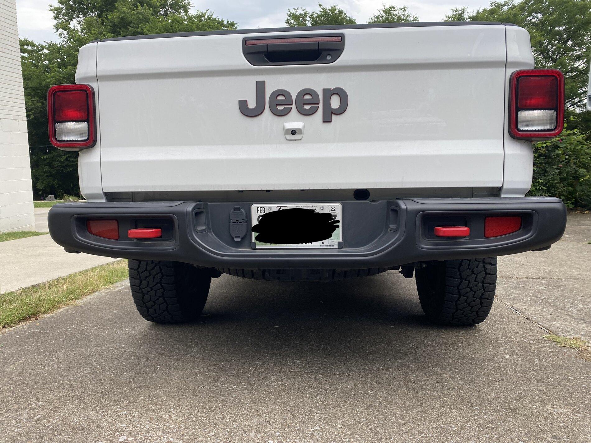 Jeep Gladiator Rubicon Steel Rear Bumper 1A265D1A-890D-4BA1-A6AA-B07E6C51EDA8
