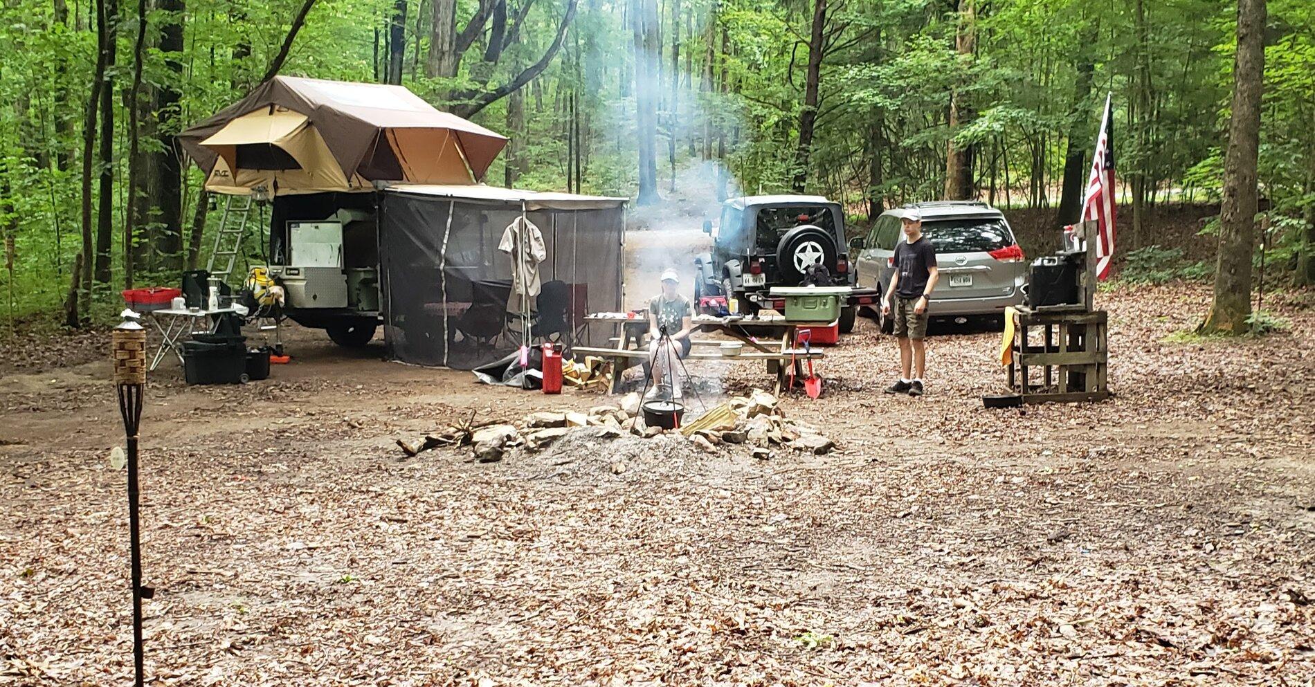 Jeep Gladiator Campers!!  What you pulling with your jt, or reasonable overland bed camper?? 20200801_093408