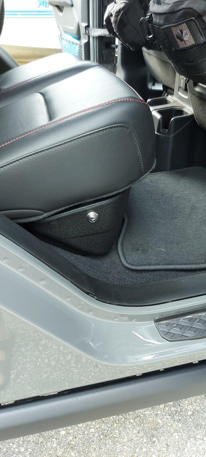 Jeep Gladiator DIY Rear Underseat Locking 20210629_181243