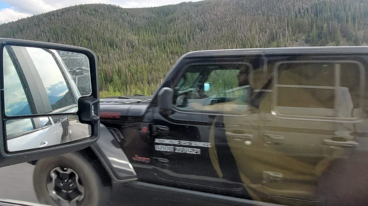 Jeep Gladiator Interesting fleet of JT test mules in Colorado mountains 6-28-21 PIX ATTACHED 20210628_182504