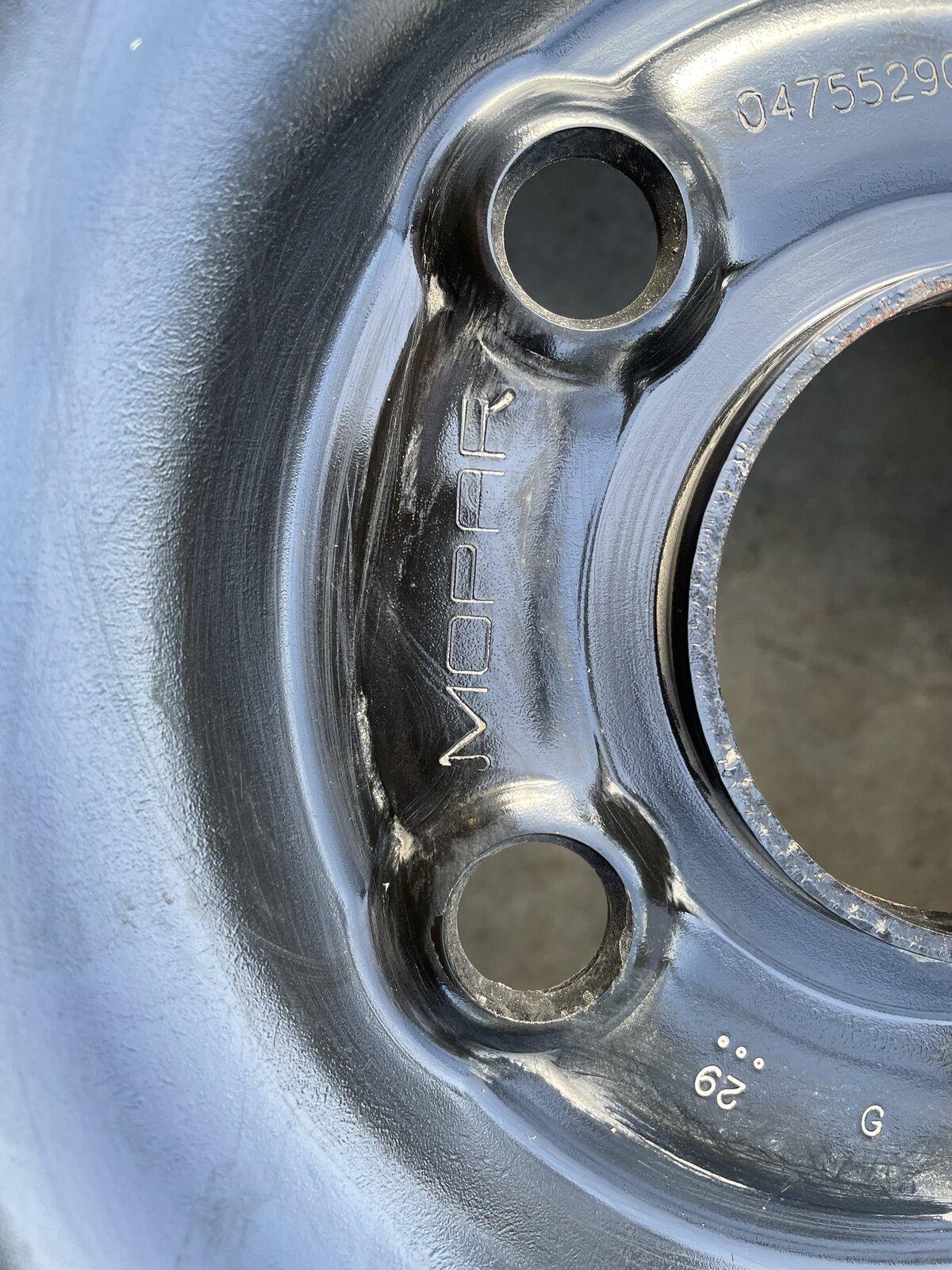 Jeep Gladiator SOLD SOLD SOLD2020 Rubicon Gladiator steel spare wheel IMG_6950.JPG