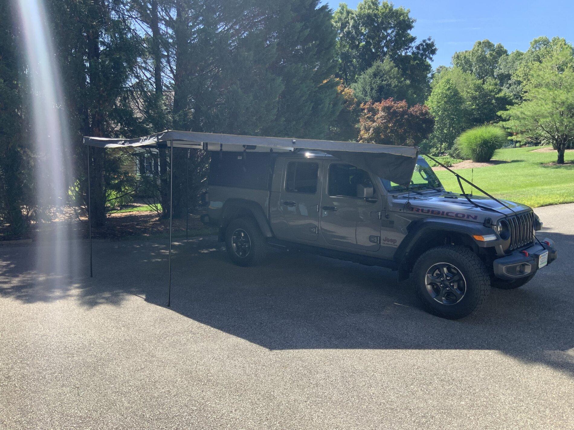 Jeep Gladiator Overland Vehicle Systems 270 Batwing Awning - an initial review 18AAD8AF-9BEB-4C48-A8C8-012CD67852A6