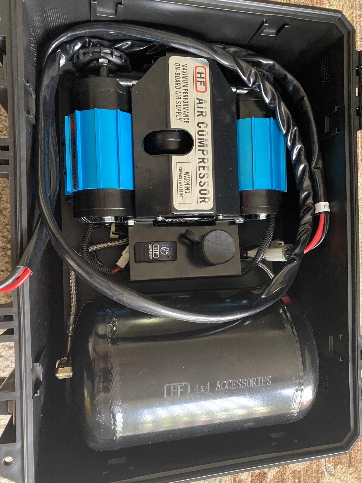 Jeep Gladiator My twin compressor is here !! 642AC755-8D2F-43BC-A3AC-E0258DBB9CE1