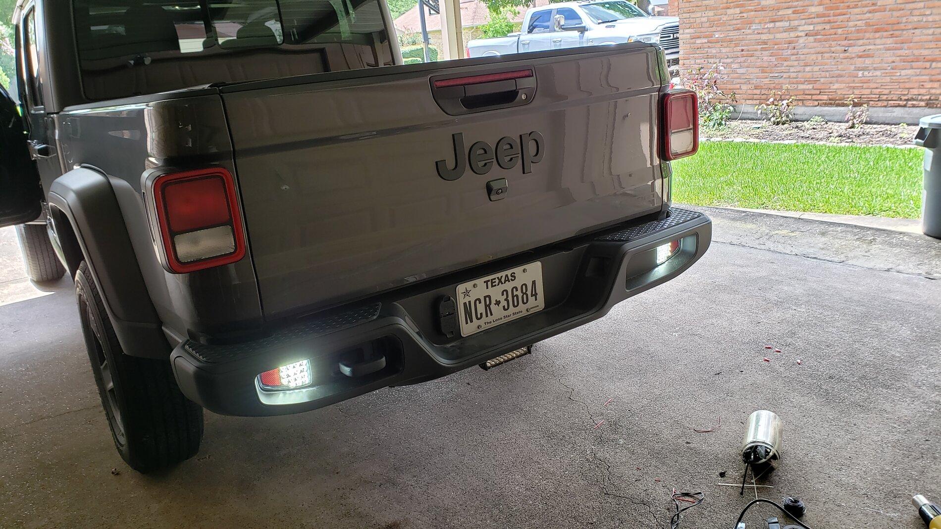 Jeep Gladiator Auxiliary LED Reverse Lights (Integrated Rear Bumper) 20210630_142233