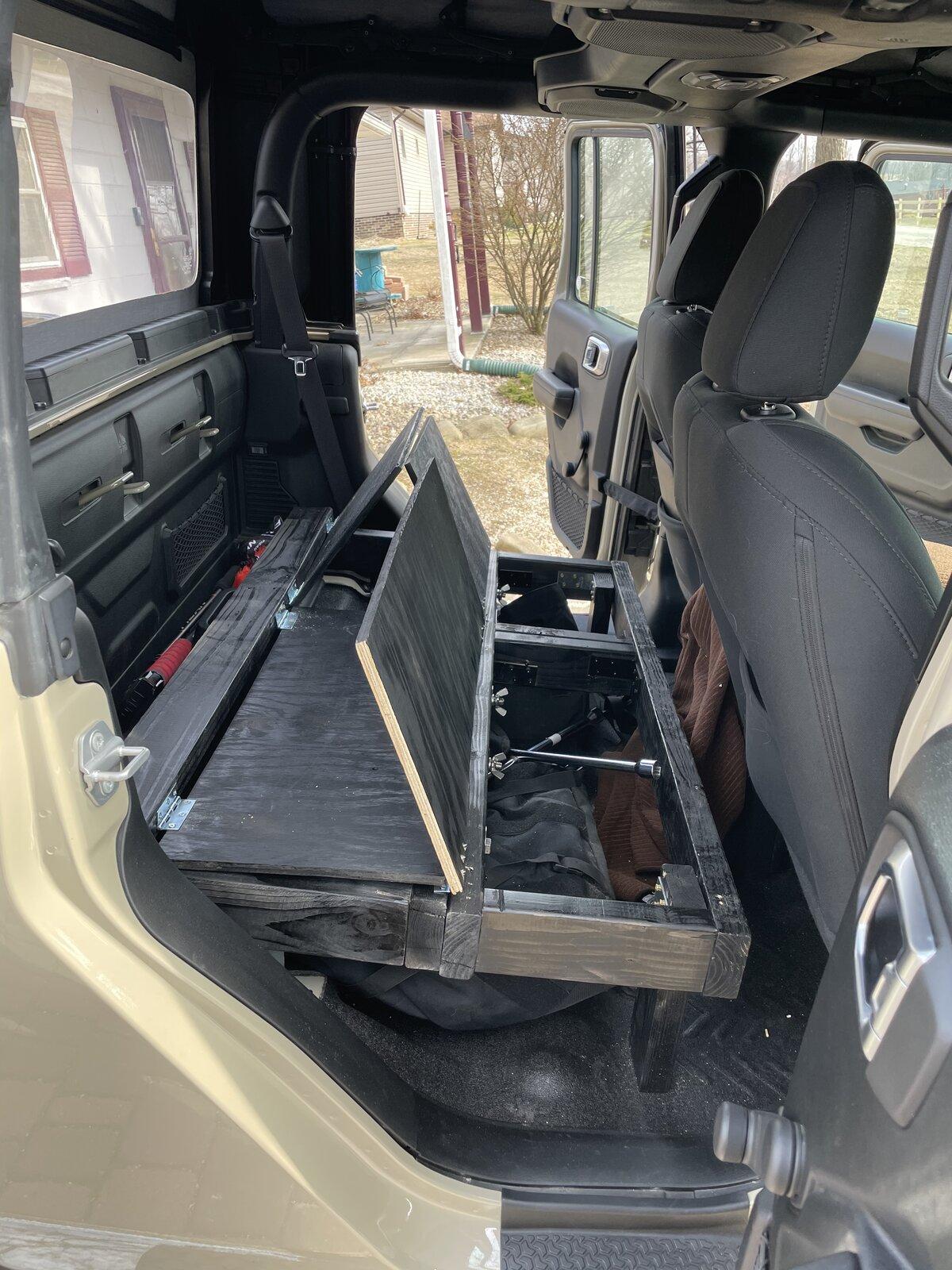 Jeep Gladiator Has anyone "doggified" their entire rear section? E2414E27-E084-4069-8E07-37C35E5AD362