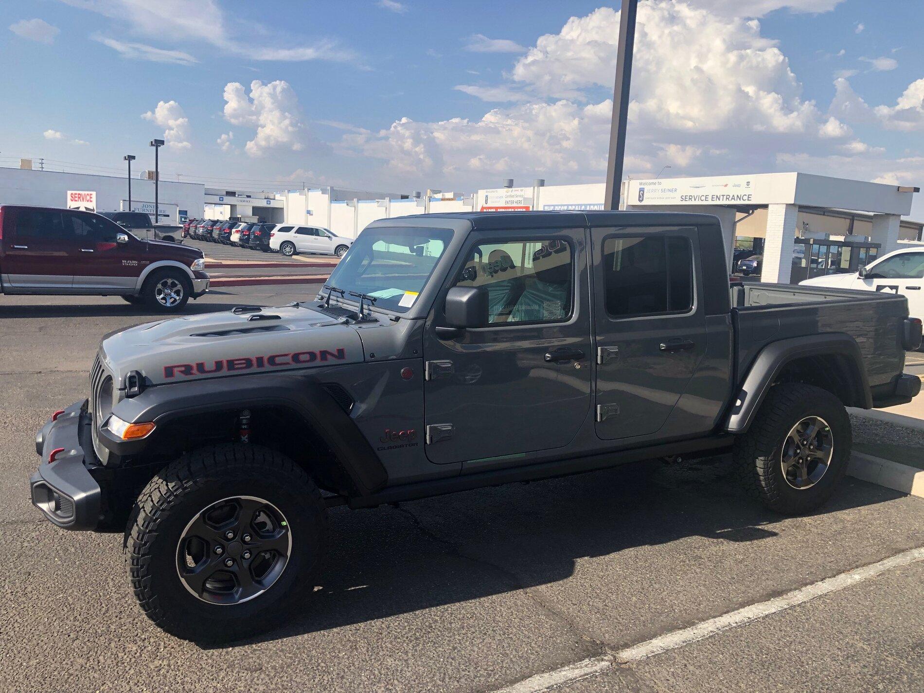 Jeep Gladiator Took Delivery of Your JT? Sign in Here! Jeep1