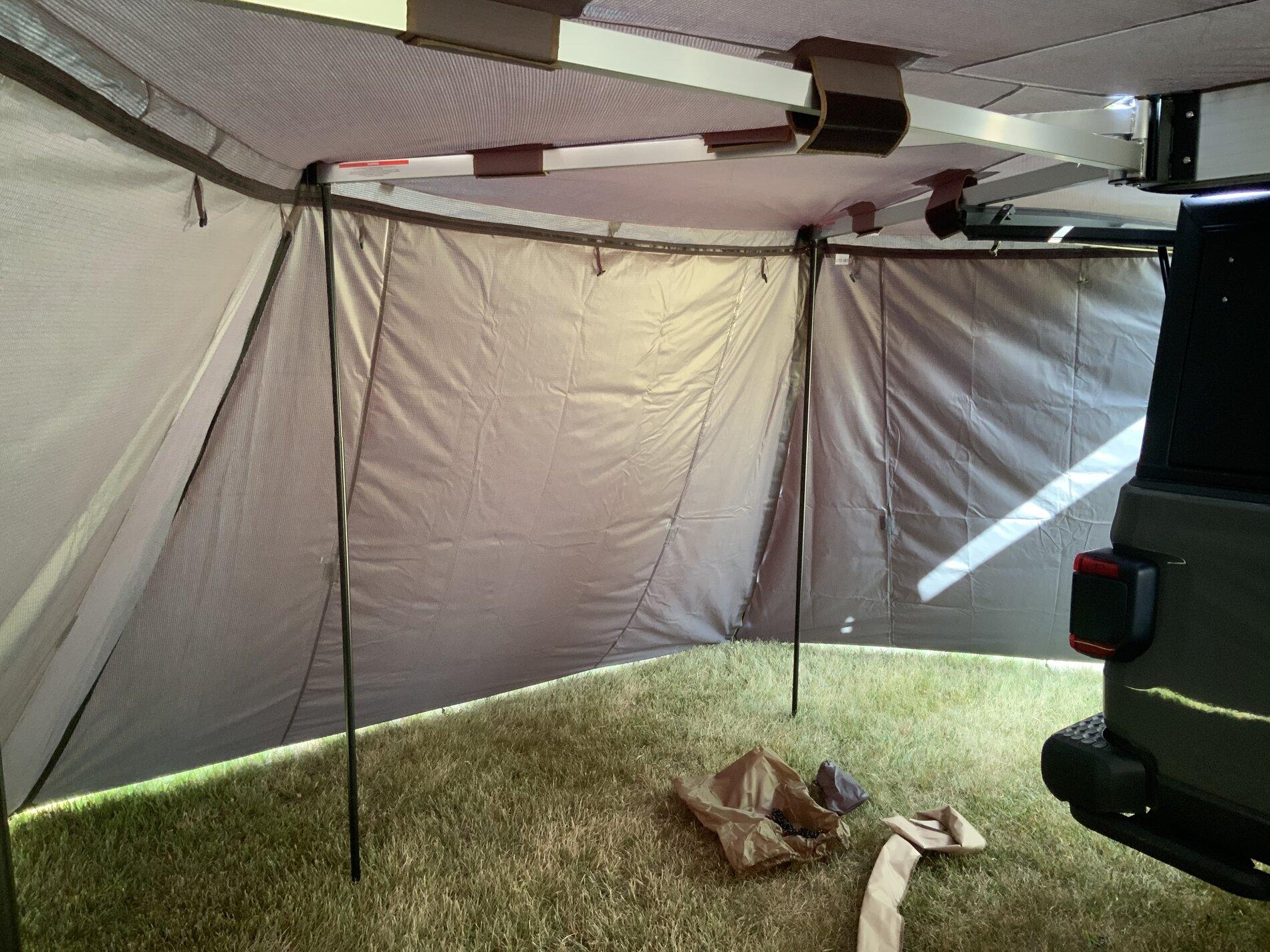 Jeep Gladiator Overland Vehicle Systems 270 Batwing Awning - an initial review 7452317B-D3C4-4282-81BE-CF39BCDD1046