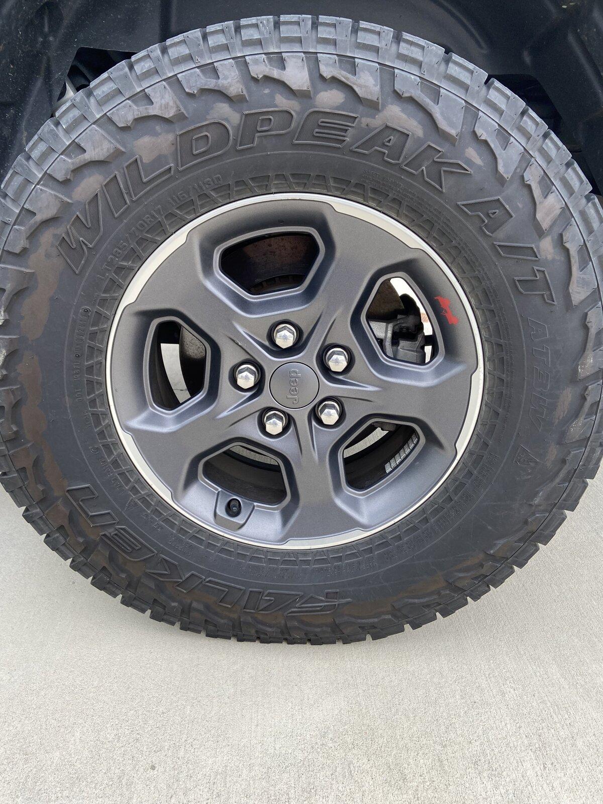 Jeep Gladiator Set of 4 stock rubicon wheels & tires... $600 IMG_0065