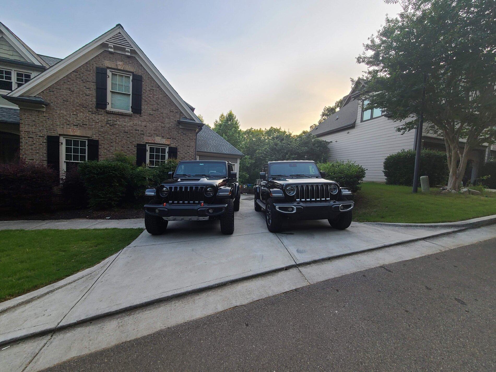 Jeep Gladiator Couples Gladiators (His and Hers in my case) 2 20210624_201859