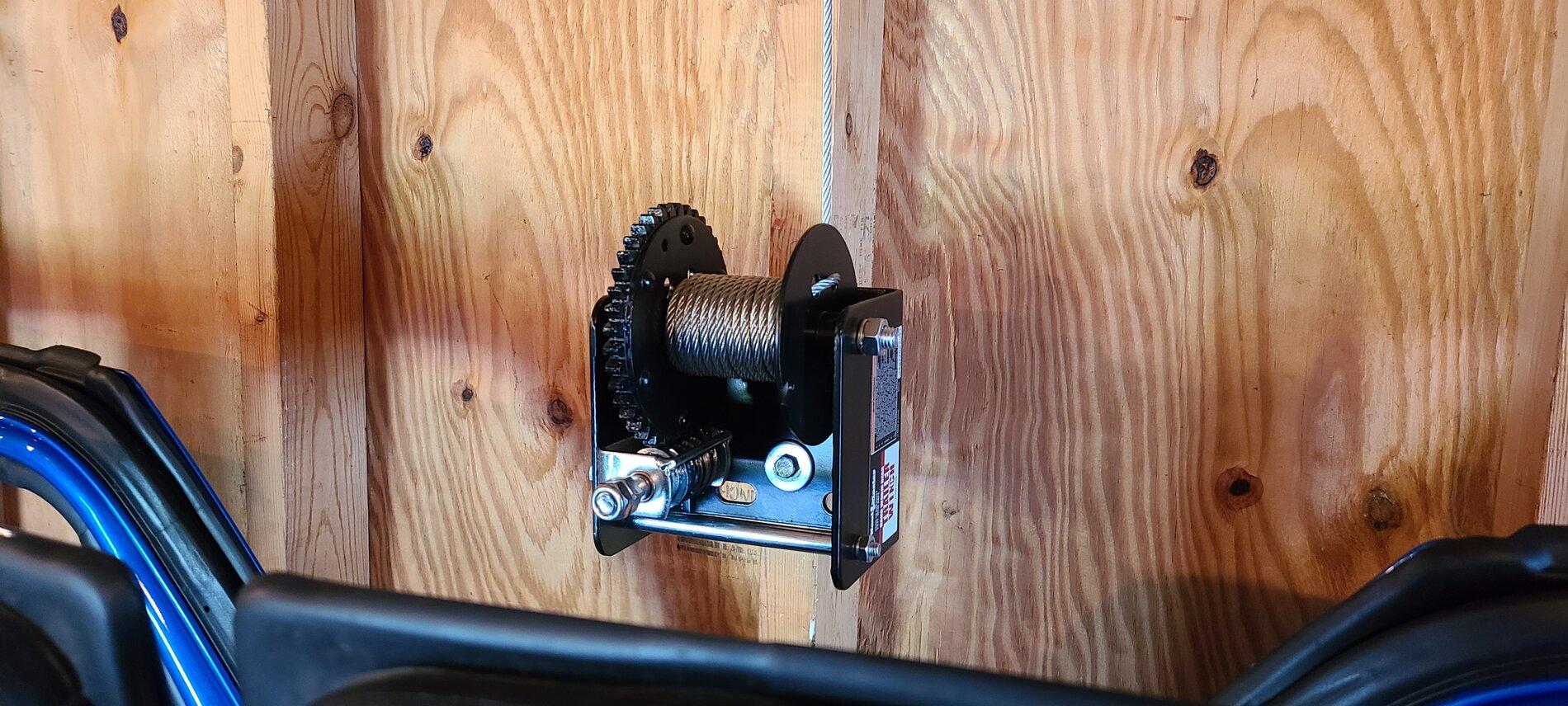 Jeep Gladiator J-Barr hard top hoist. 20210702_155851