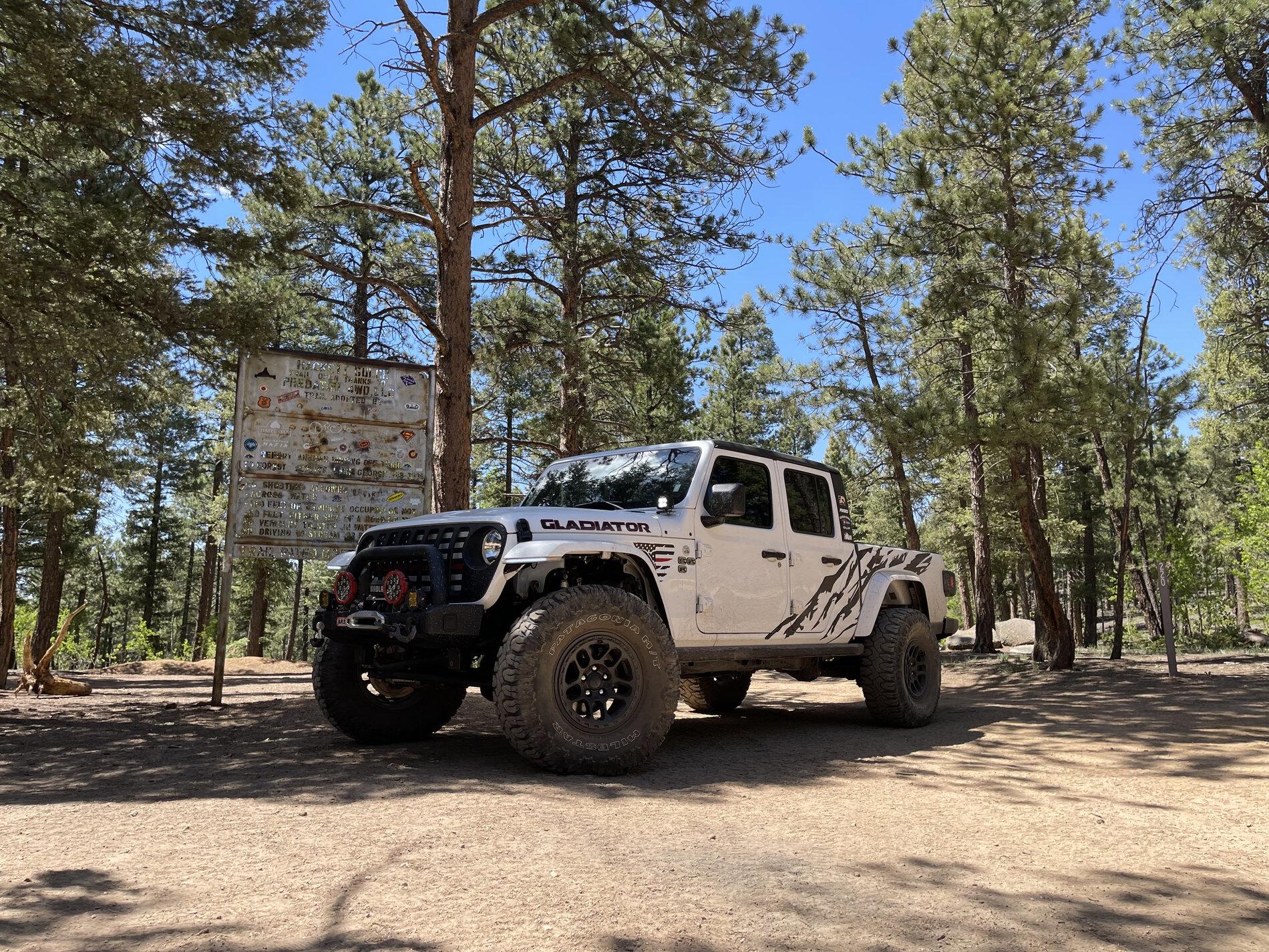 Jeep Gladiator Lets see all those Gladiators with lifts and bigger tires! C7E1D99C-9611-47B3-94D2-08028A743C73