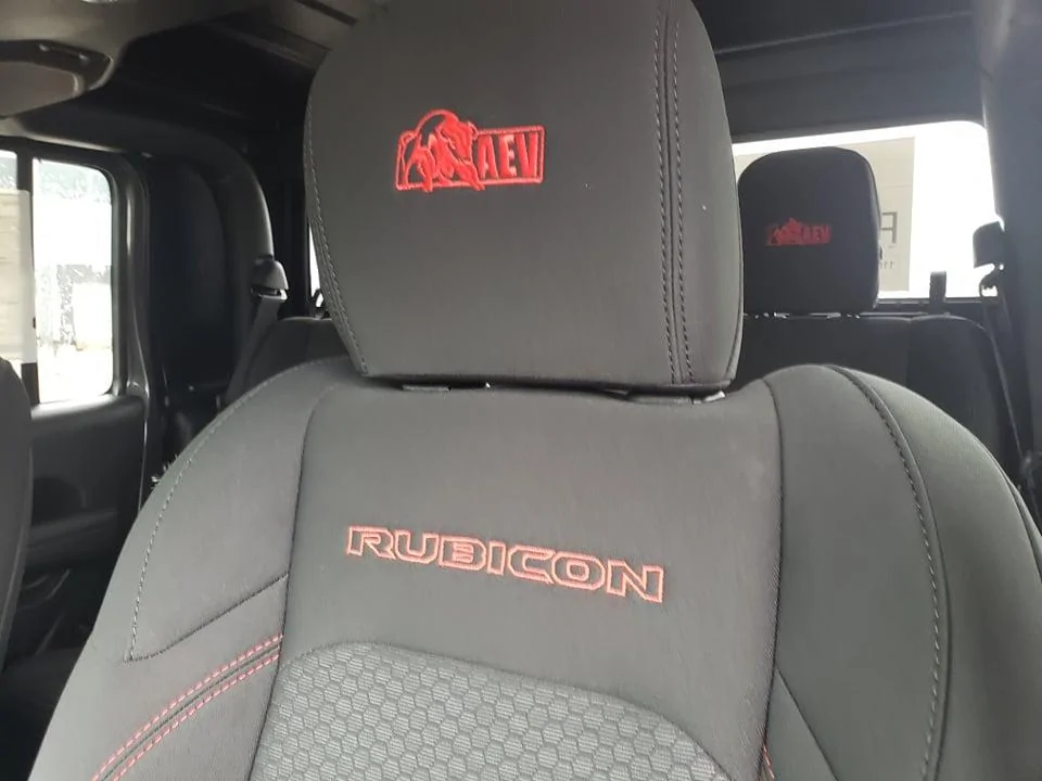 Jeep Gladiator UPDATE: DELIVERED!! Rubicon Diesel: Factory order and Modifications from AEV help with some decisions, tires, wheels, transmission, transfer case pic glad seat 204885688_985908952174358_6880438624701448681_n