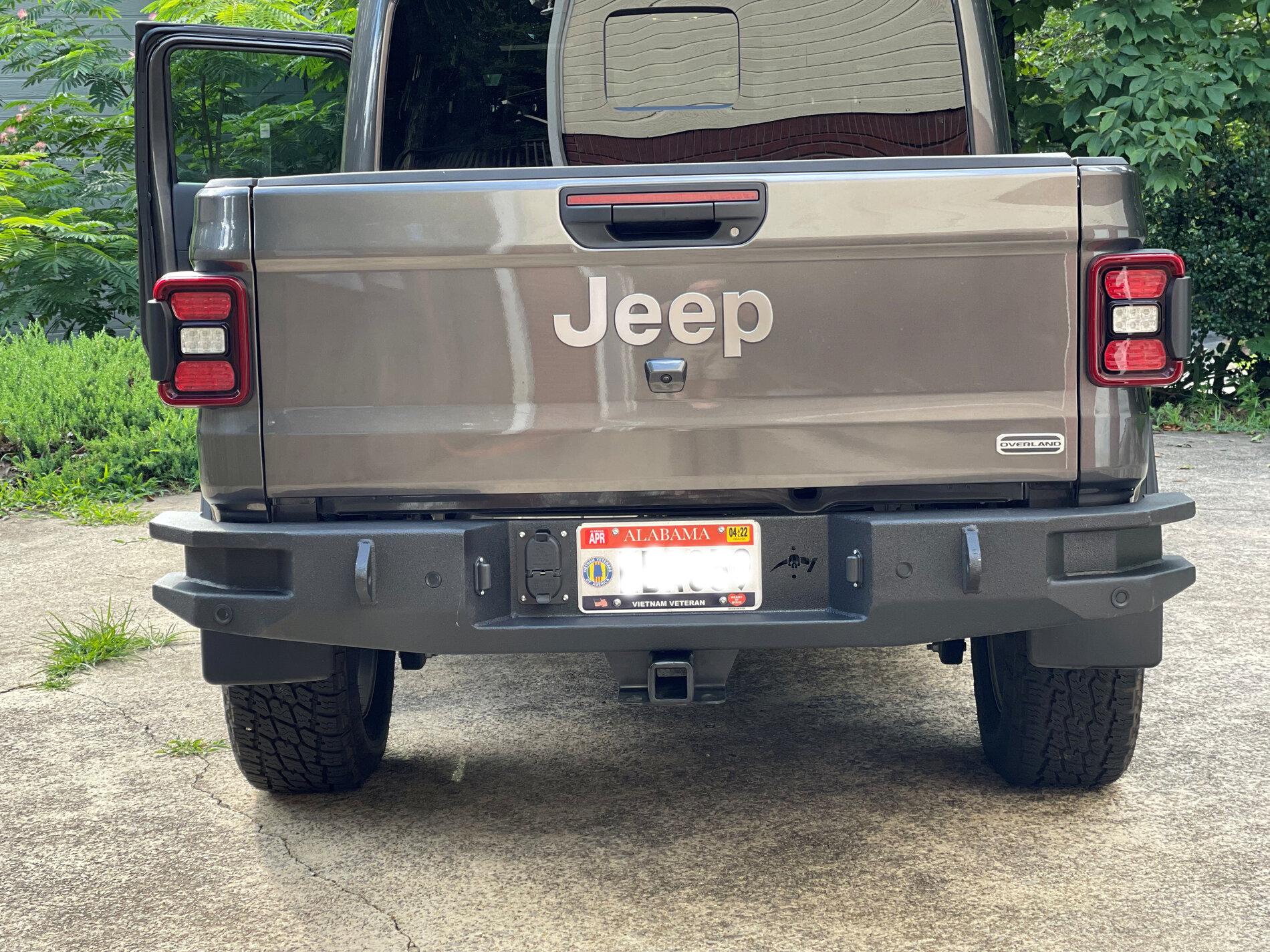 Jeep Gladiator Installed a Reaper Off-Road JTRB Immortal R1 Rear Bumper image_50435585 ta