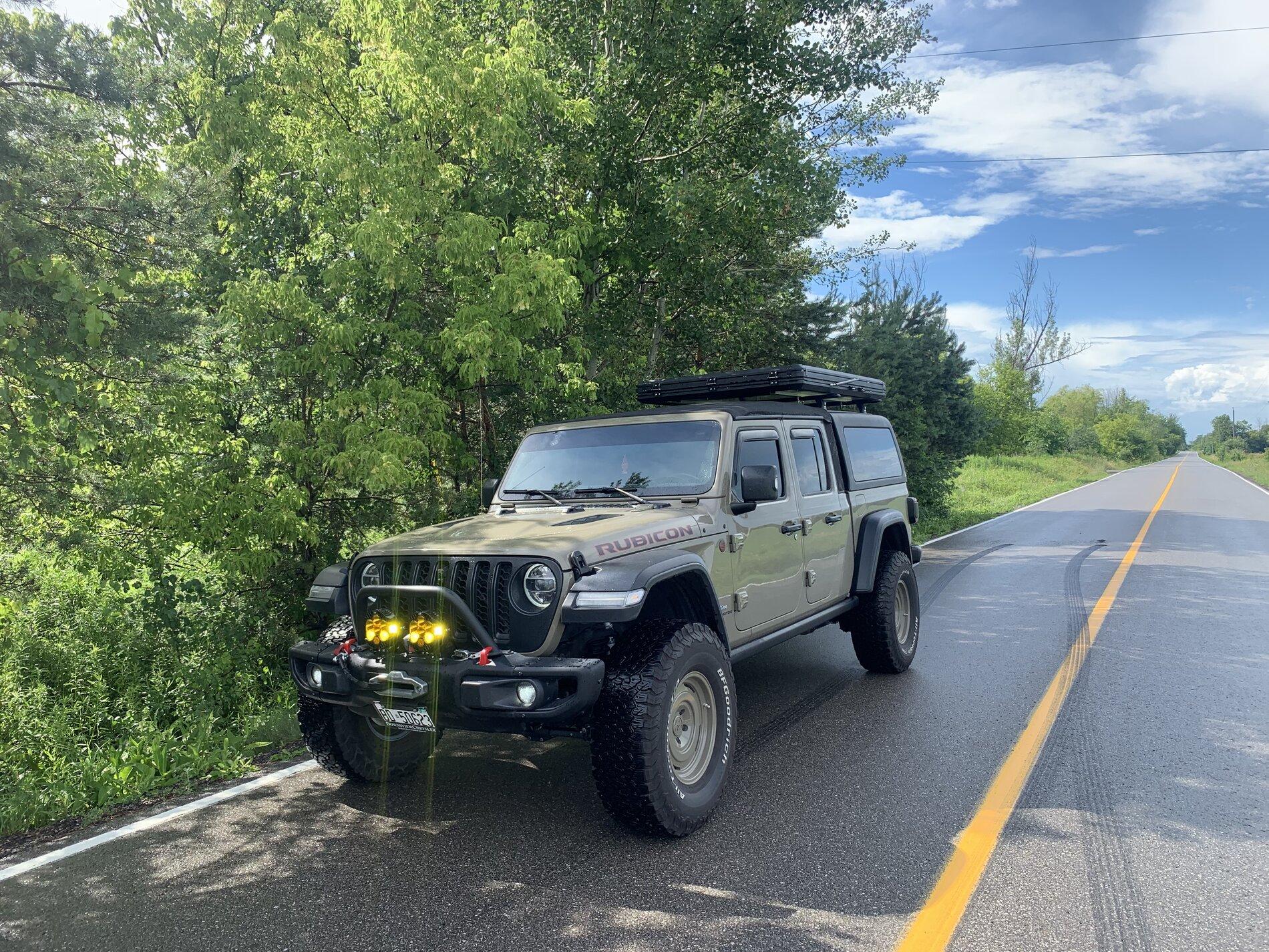 Jeep Gladiator My Gator Retro/Export style/Overlander  Gladiator Rubicon build. 9F9A377E-EA05-4676-BE3B-EED24240DACE