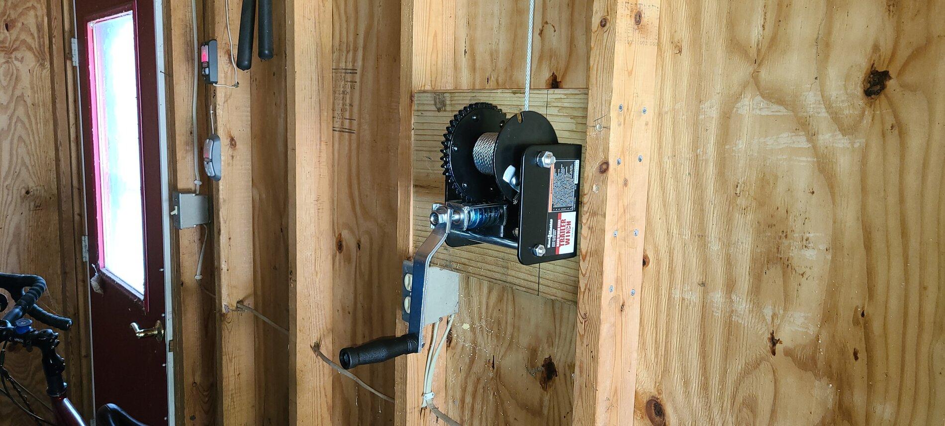 Jeep Gladiator J-Barr hard top hoist. 20210703_131706