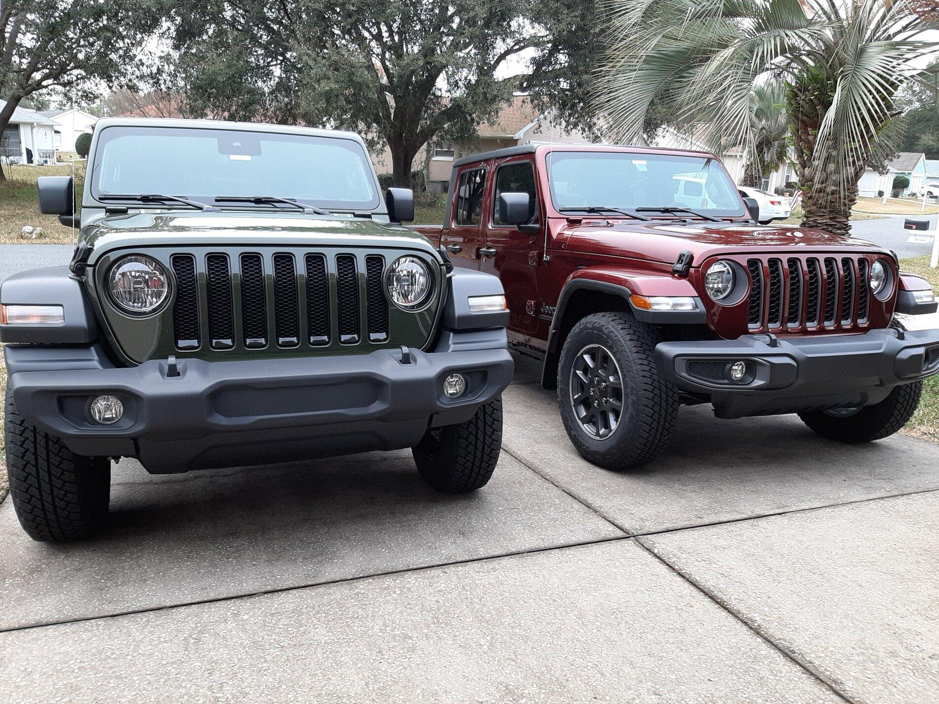 Jeep Gladiator Couples Gladiators (His and Hers in my case) Jeeps