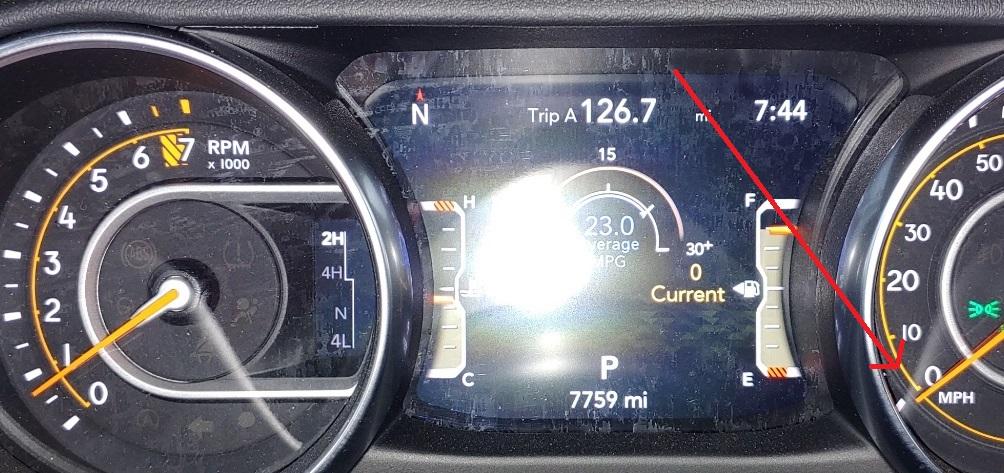 Jeep Gladiator Please teach me about jscan speedo