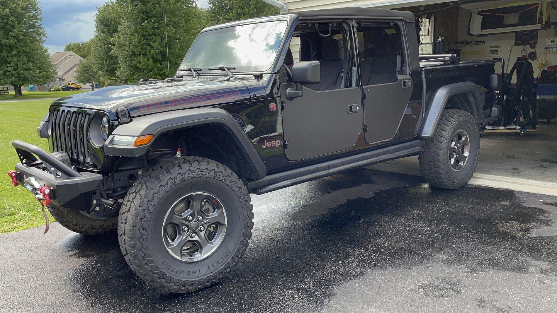 Jeep Gladiator Why do owners never take doors/tops off or go off-road? 583419FD-9470-45C9-A503-42E3EA53A56F
