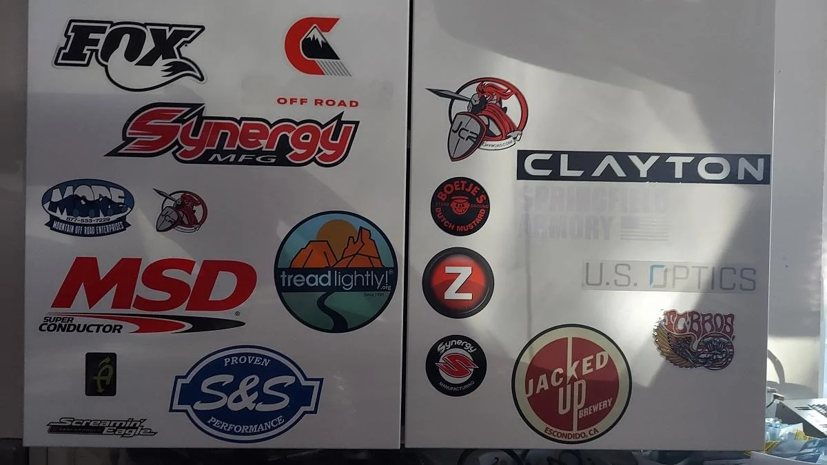Jeep Gladiator What do you do with all the company stickers included with your mods? 20210704_1200