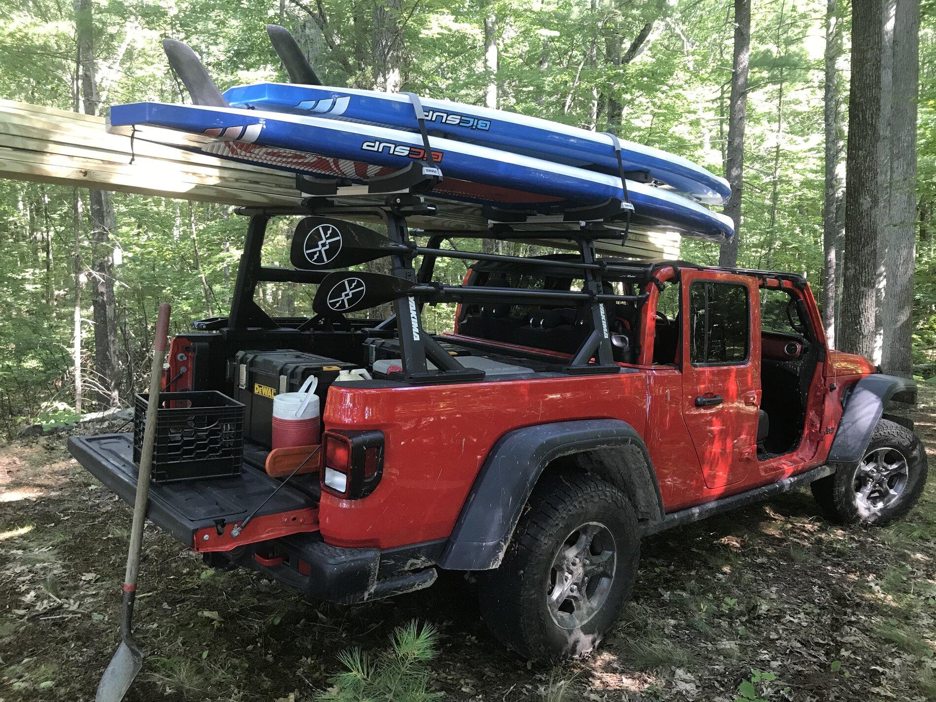 Jeep Gladiator I don't understand the advantages of a Bed Rack 748A67C2-15D7-47E5-8404-697516AD6398