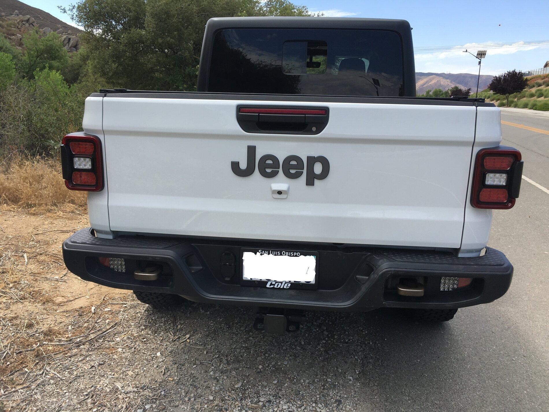 Jeep Gladiator What did you do TO your Gladiator today? [ADMIN WARNING: NO POLITICS, NO GUN TALK] hooks no lic