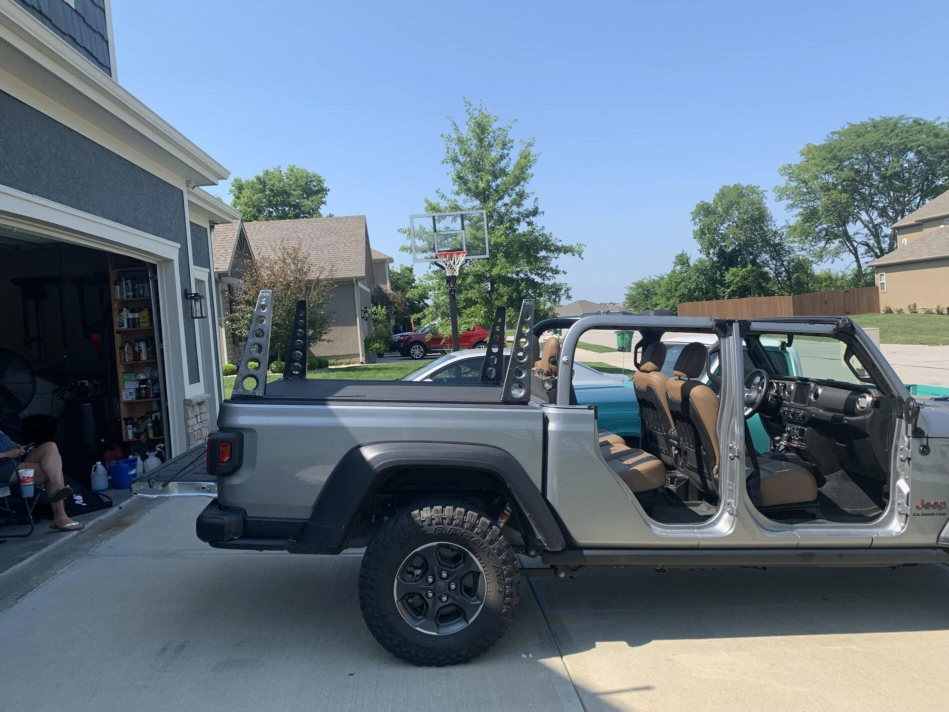 Jeep Gladiator My DIY Kayak Rack 78EE8F91-1F3F-47BB-B23A-2FE15FA7A307