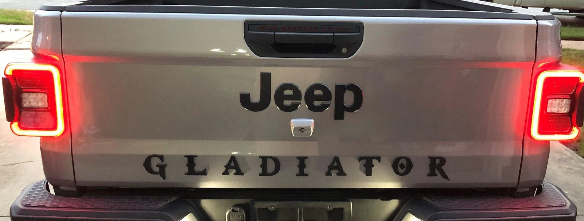 Jeep Gladiator The last Gladiator Tailgate Badge You Will Ever Need! Gladiatorfont