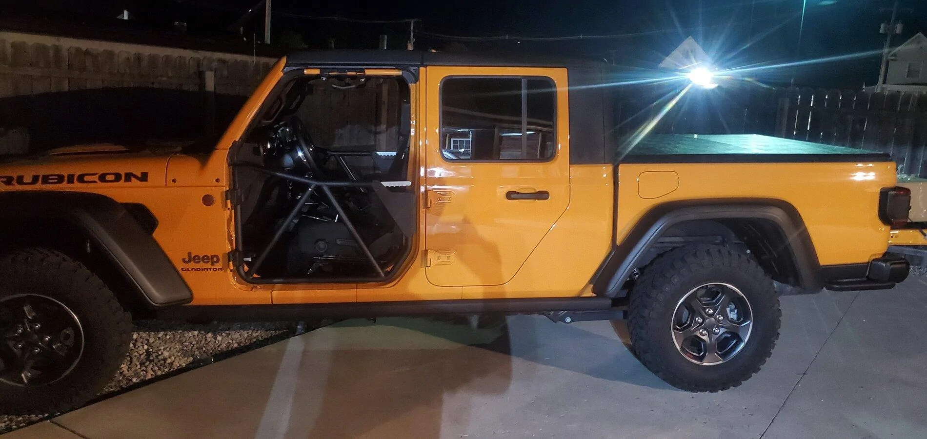 Jeep Gladiator Smittybilt Gen3 Tube Doors (77794)- Tube door option 20210705_215302