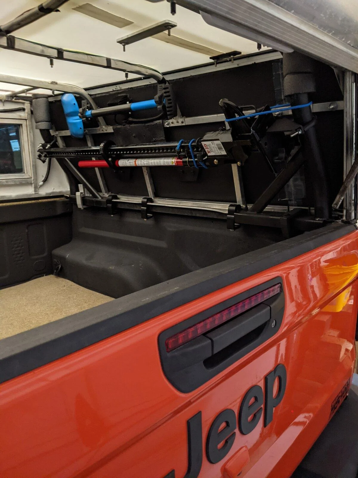 Jeep Gladiator Operation  "Cheap topper": Warning... this is in process... PXL_20210702_164600765