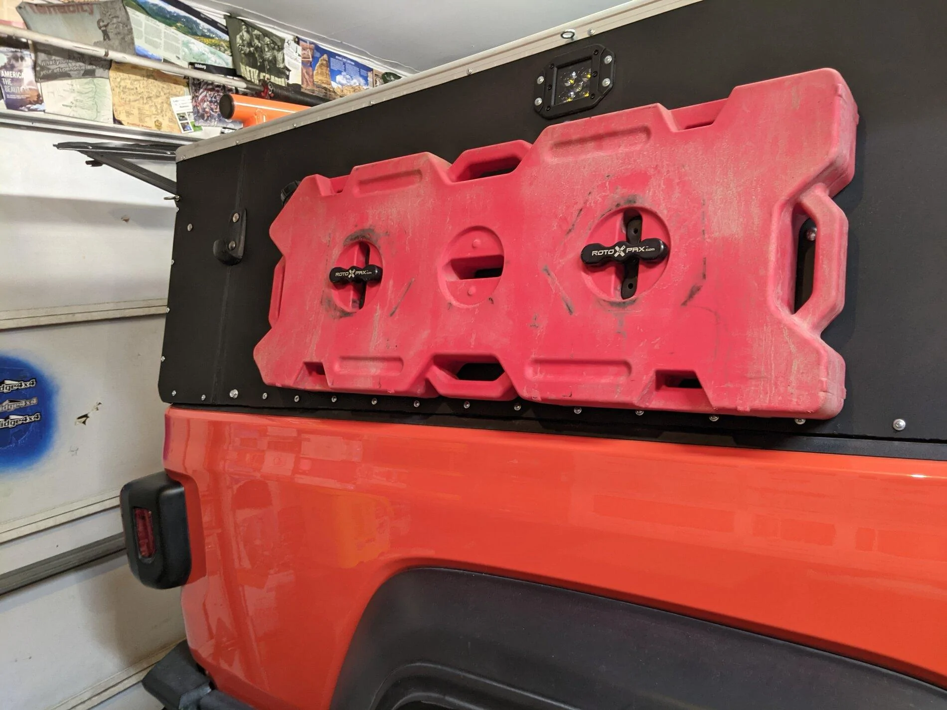 Jeep Gladiator Operation  "Cheap topper": Warning... this is in process... PXL_20210702_165000813