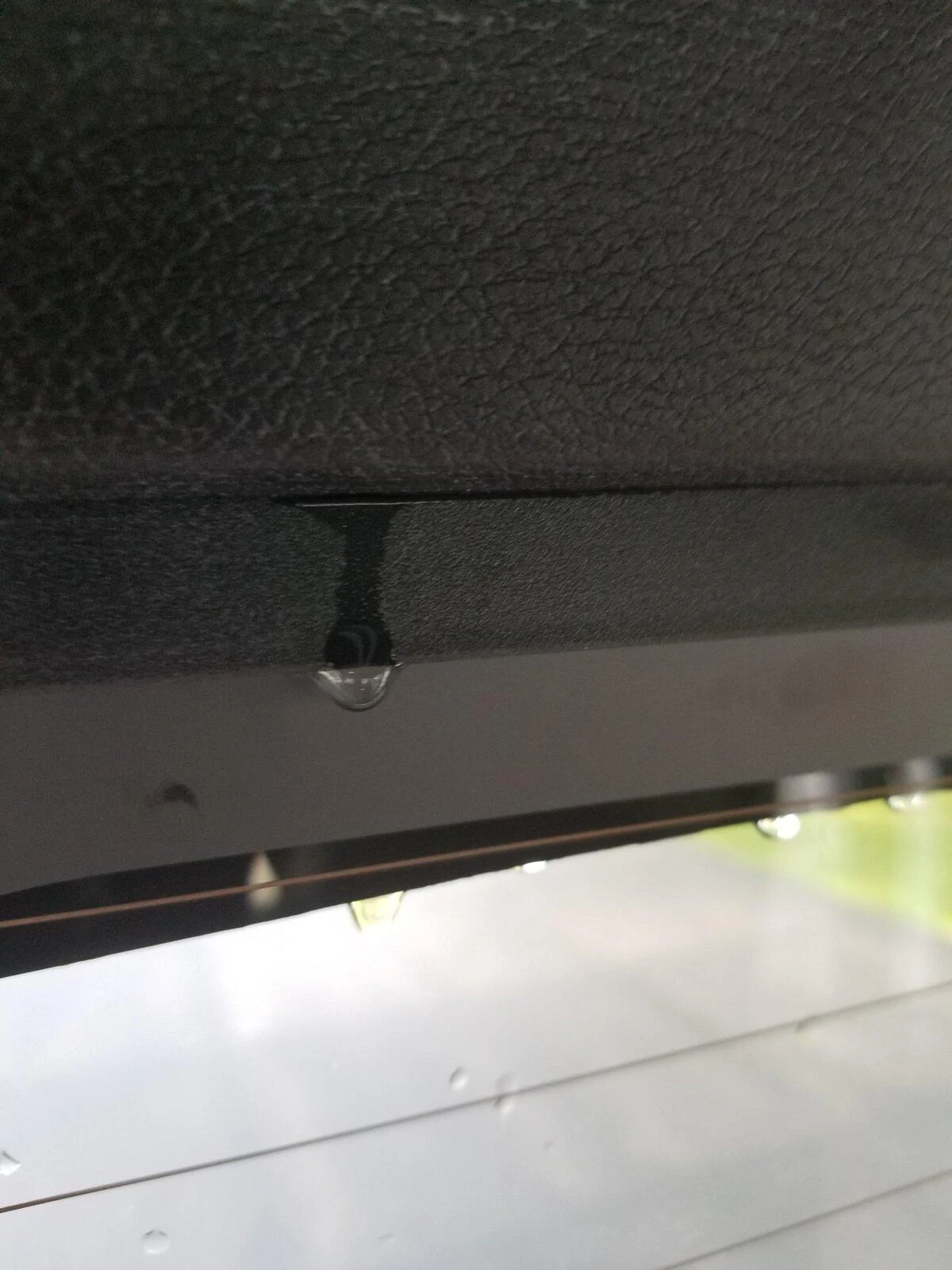 Jeep Gladiator Roof leak in back 20210620_090205