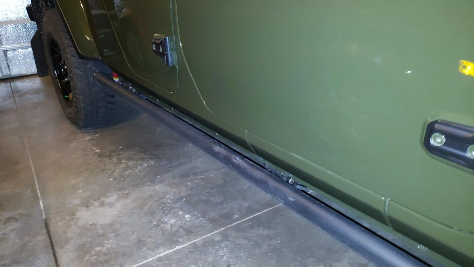 Jeep Gladiator AMP Powerstep AND... rock sliders or rails or protection? 20210707_055258