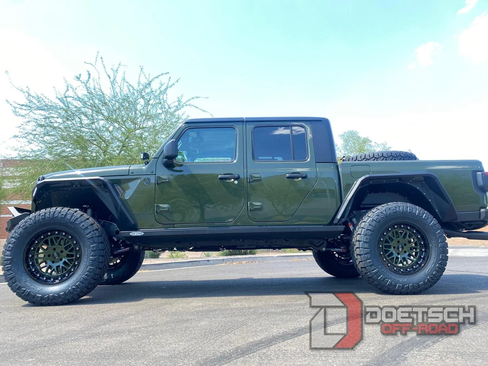 Jeep Gladiator DOR - Sarge Green Gladiator on 4.5" & 38s nc_ohc=CvcbTT9LFSMAX-jUT9d&_nc_ht=scontent.fphx1-1