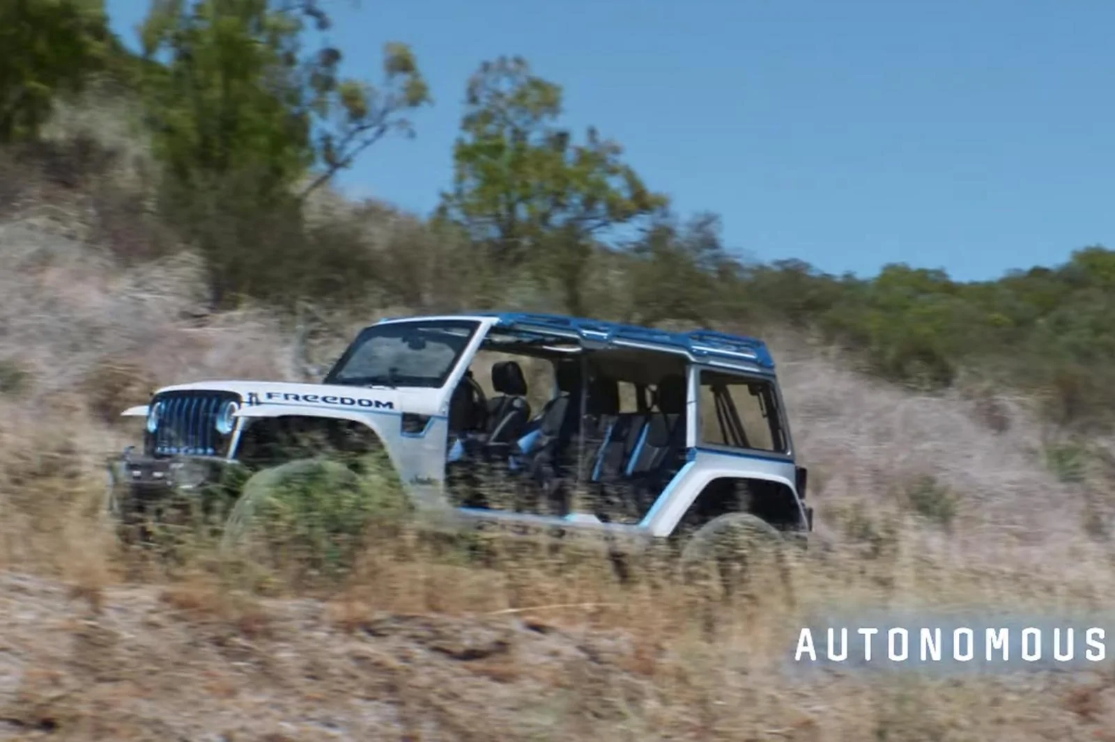 Jeep Gladiator Jeep Teases All-Electric Wrangler "Freedom" BEV ⚡️ fully-electric-jeep-wrangler-feedom-ev-bev-1-jpg