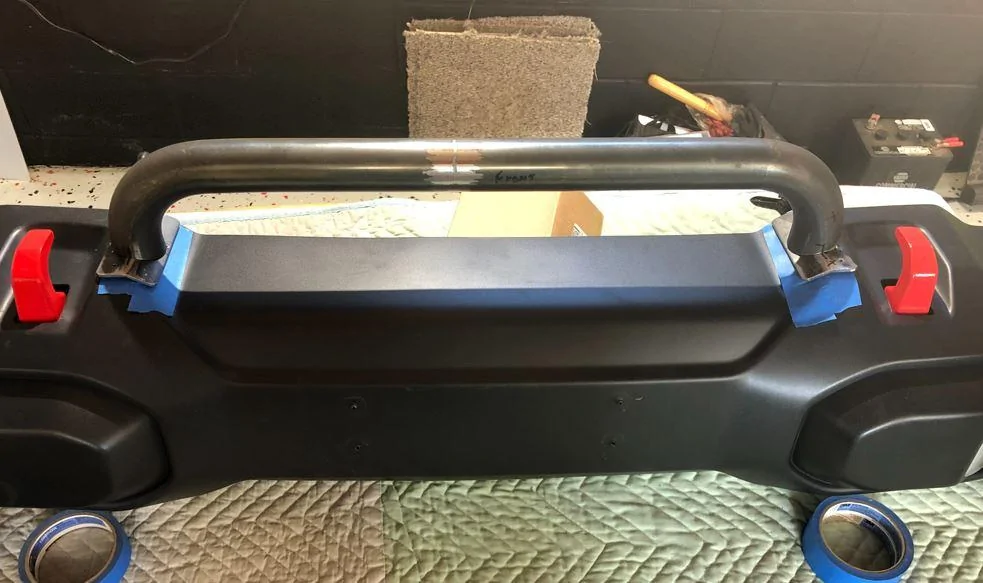 Jeep Gladiator Light bar options for stock front bumper bar