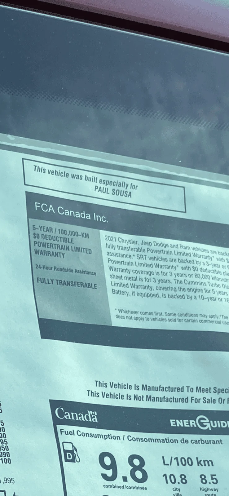 Jeep Gladiator Gladiator Window Sticker and Build Sheet Order Tracking B6B9F42B-9343-4A27-925C-1A8F8B15C5B8